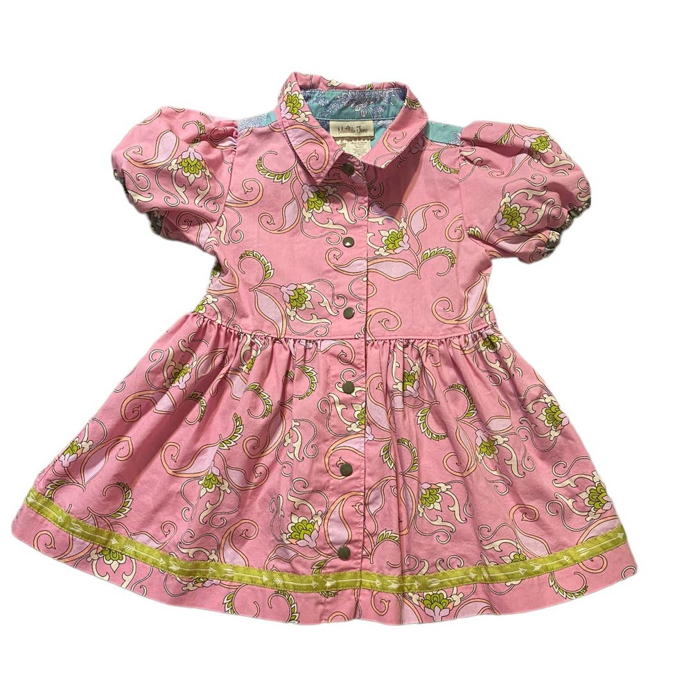 Matilda Jane Pink is Perfect Dress Secrets Fields size 18 months